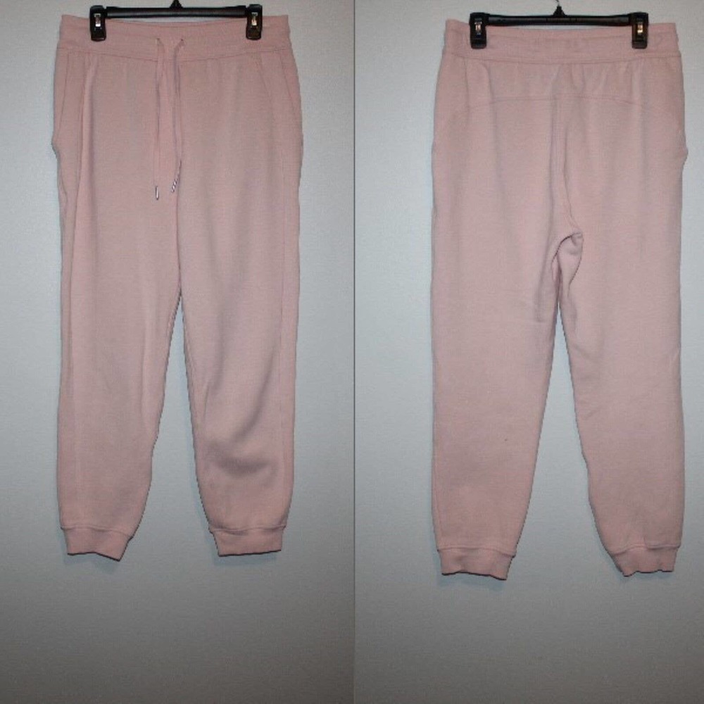 Lululemon Scuba High Rise Jogger Fleece 28" Pants Pink Women's Size 10 H14482 - Picture 14 of 15